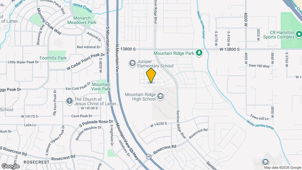 4543 W Watchmen Wy Map and Location Details