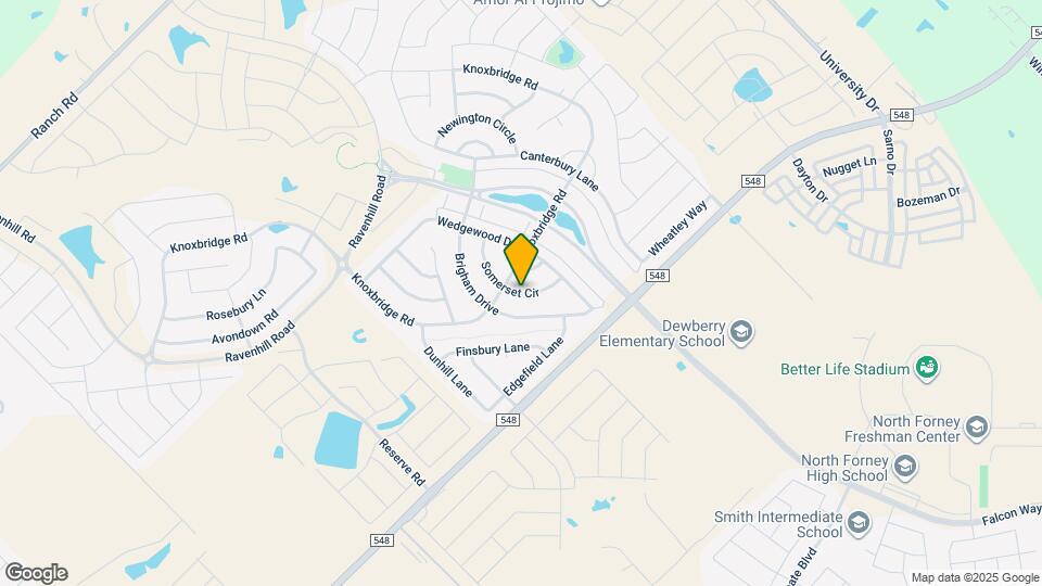 1014 Somerset Cir Map and Location Details