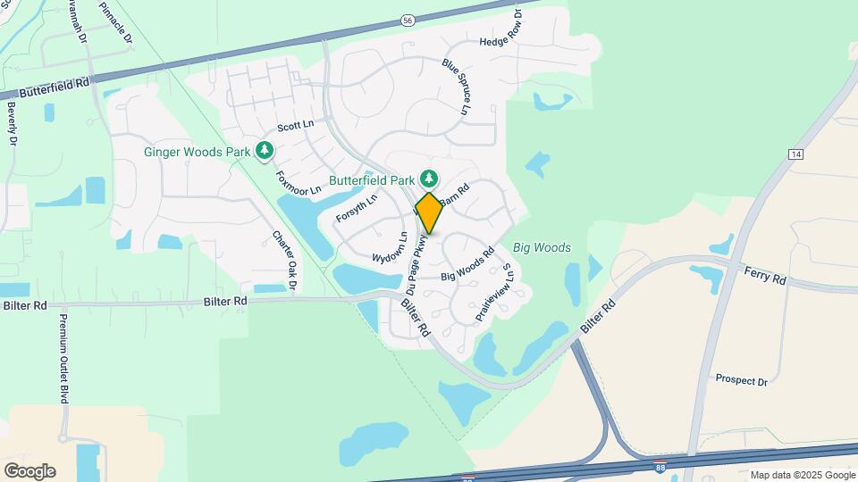 2610 Barley Ct Map and Location Details