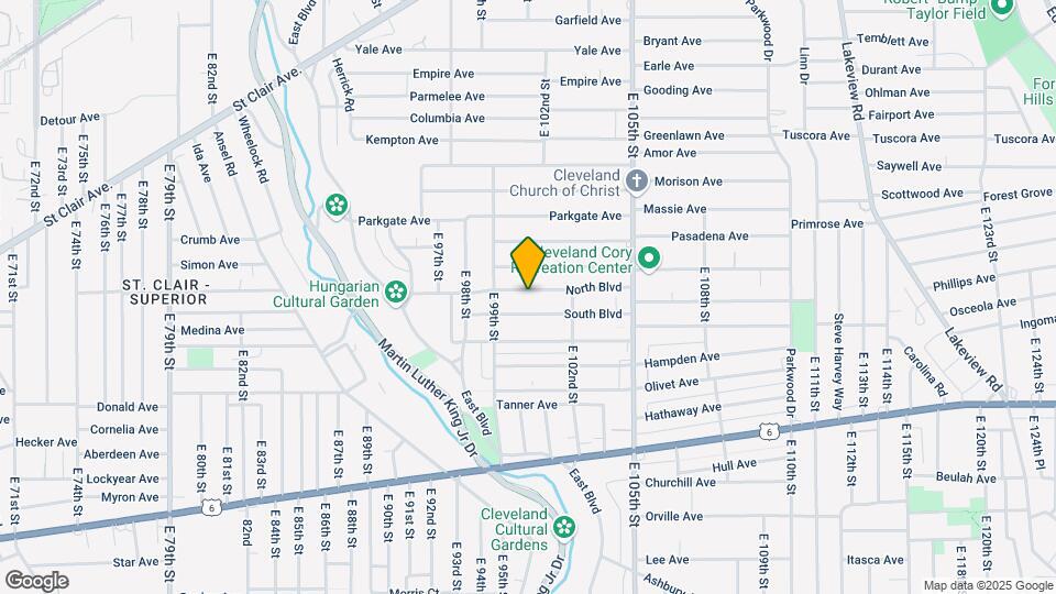 10010 North Blvd Mapa y Detalles de la Ubicación