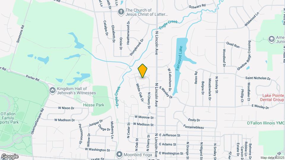 818 White Oak Dr Mapa y Detalles de la Ubicación