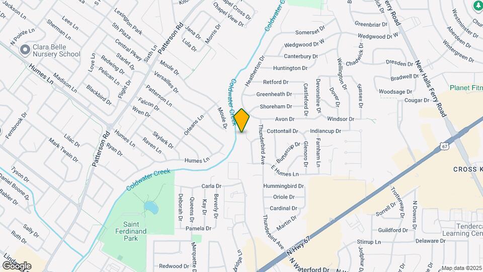 2335 Bramble Ln Mapa y Detalles de la Ubicación