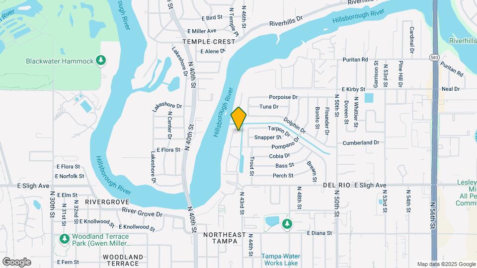 4122 Waterside Island Ct Map and Location Details