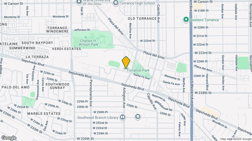 2620 Apple Ave, Unit #A Map and Location Details
