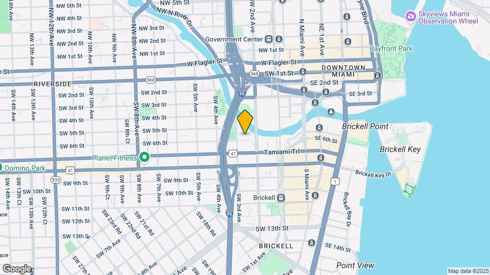 The River District Apartments Map and Location Details
