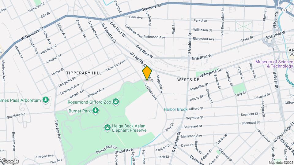 521 S Wilbur Ave Map and Location Details