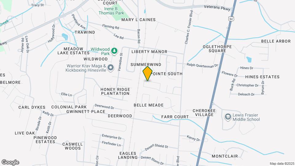 953 Wedgewood Way Map and Location Details