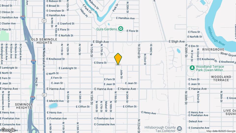 1903 E Diana St Map and Location Details