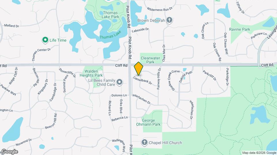 1389 Camelback Dr Map and Location Details