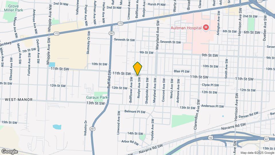 1111 Roslyn Ave SW Map and Location Details
