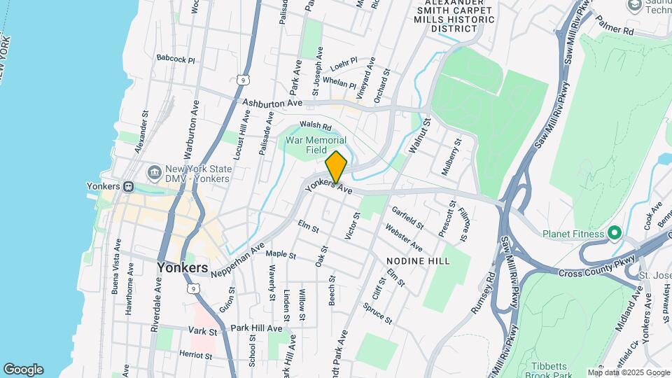 38 Yonkers Ave Map and Location Details