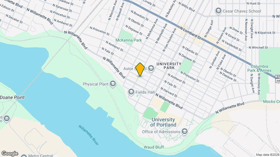 5628 N Harvard St Map and Location Details