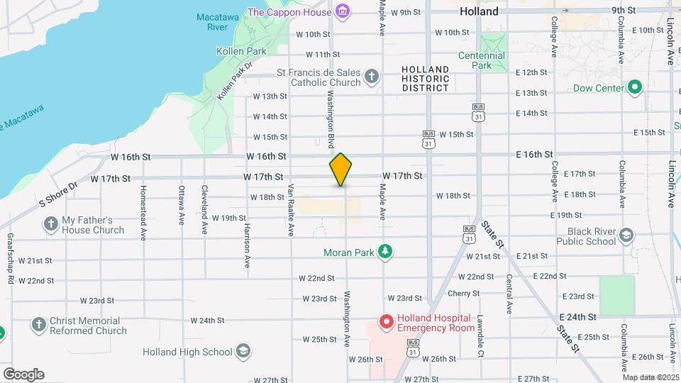 426 Washington Ave Map and Location Details