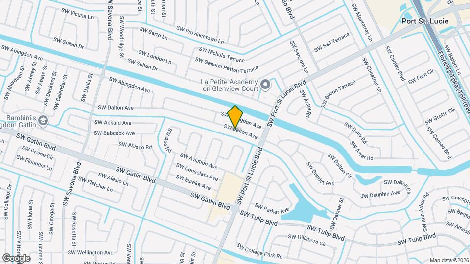 890 SW Dalton Ave Map and Location Details