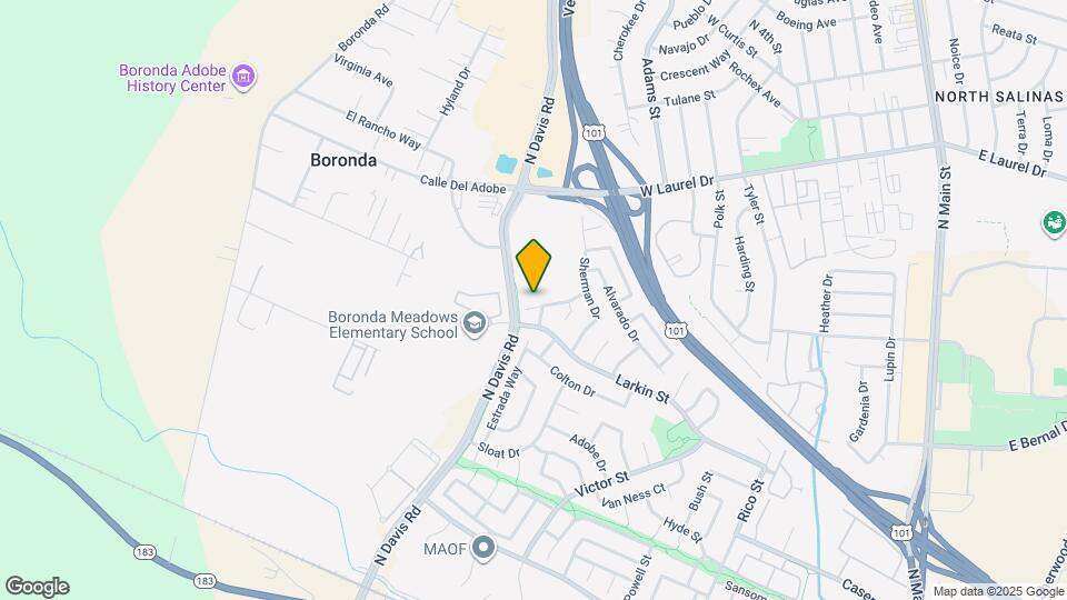 850 Howe Dr Map and Location Details