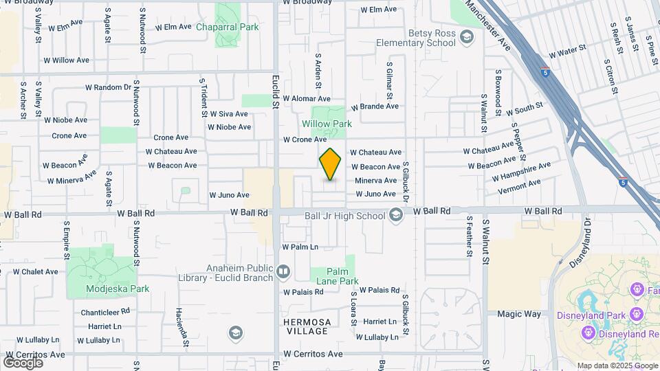 918 S Arden St Mapa y Detalles de la Ubicación