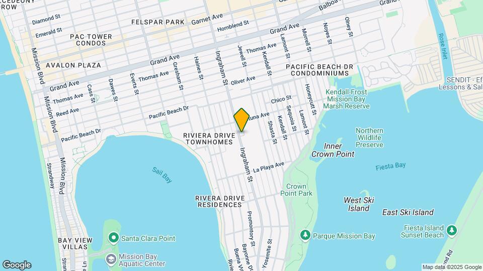 3943 Ingraham St, Unit lower Mapa y Detalles de la Ubicación