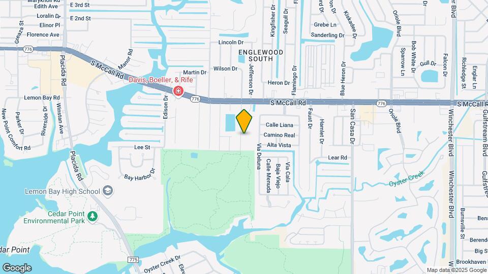 1825 Shadow Ln, Unit A Map and Location Details