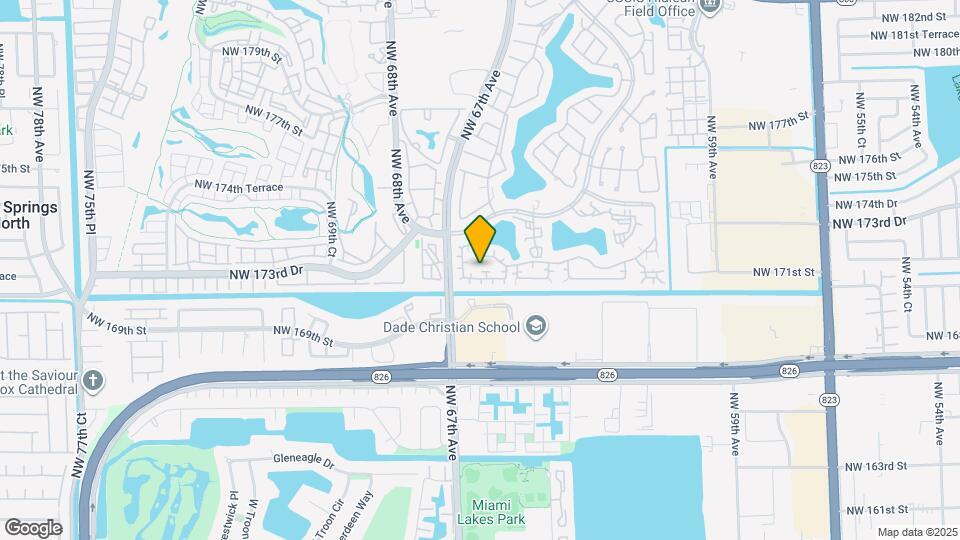 6533 NW 170th Ln Map and Location Details