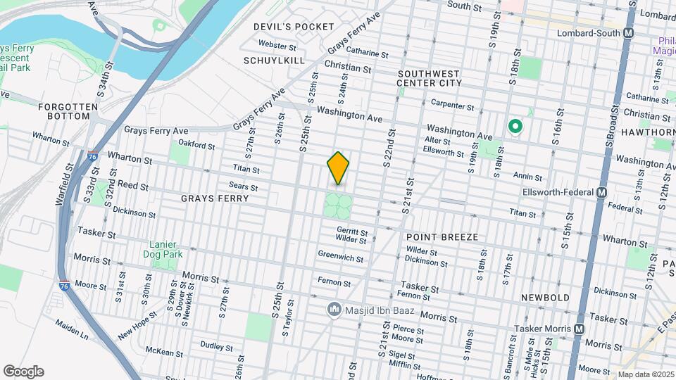 2327 Wharton St Map and Location Details