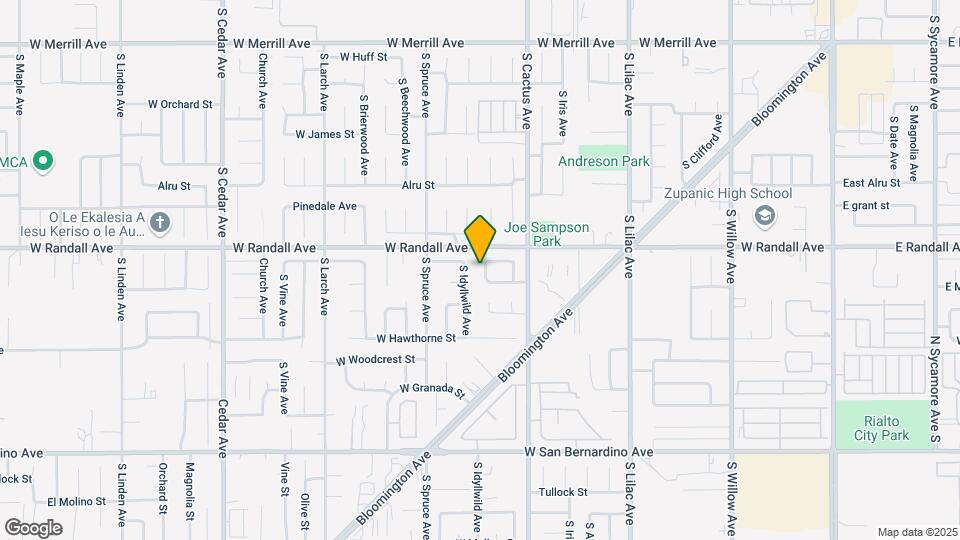 962 S Brampton Ave Map and Location Details