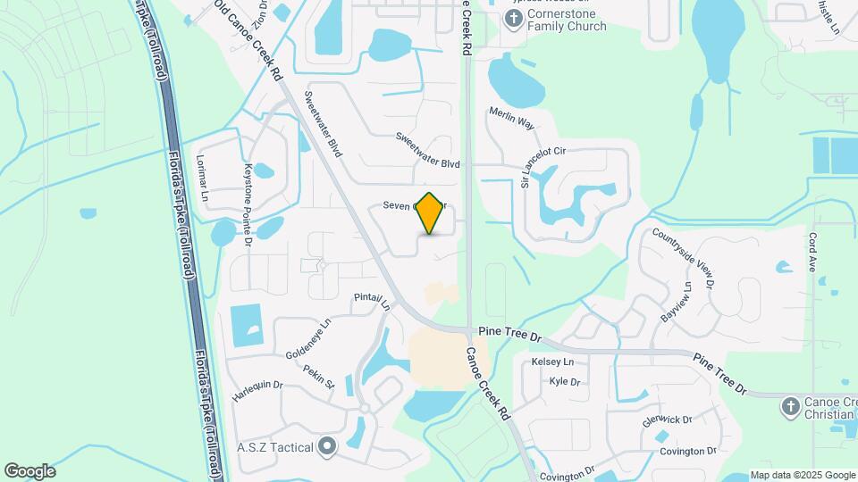 2480 Seven Oaks Dr Map and Location Details