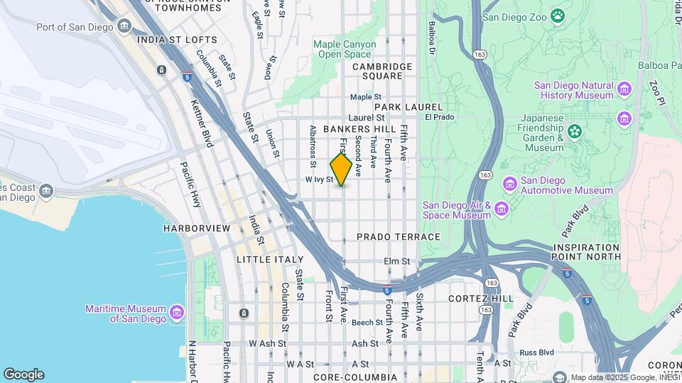 2130 1st Ave Map and Location Details