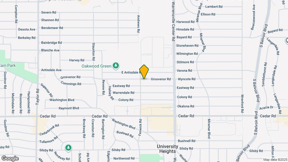 3872 Grosvenor Rd Map and Location Details