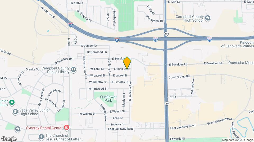 304 E Tonk St Map and Location Details