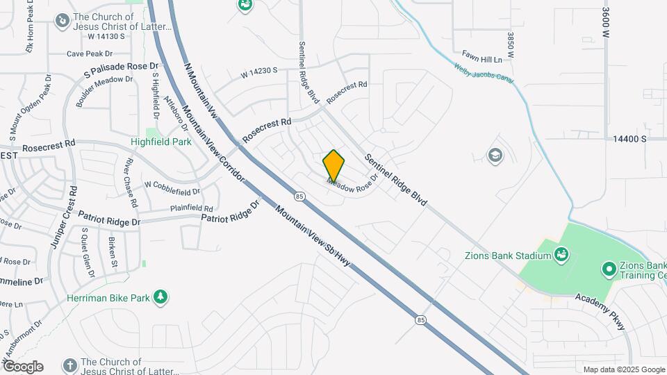 14549 S Juniper Shade Dr Mapa y Detalles de la Ubicación