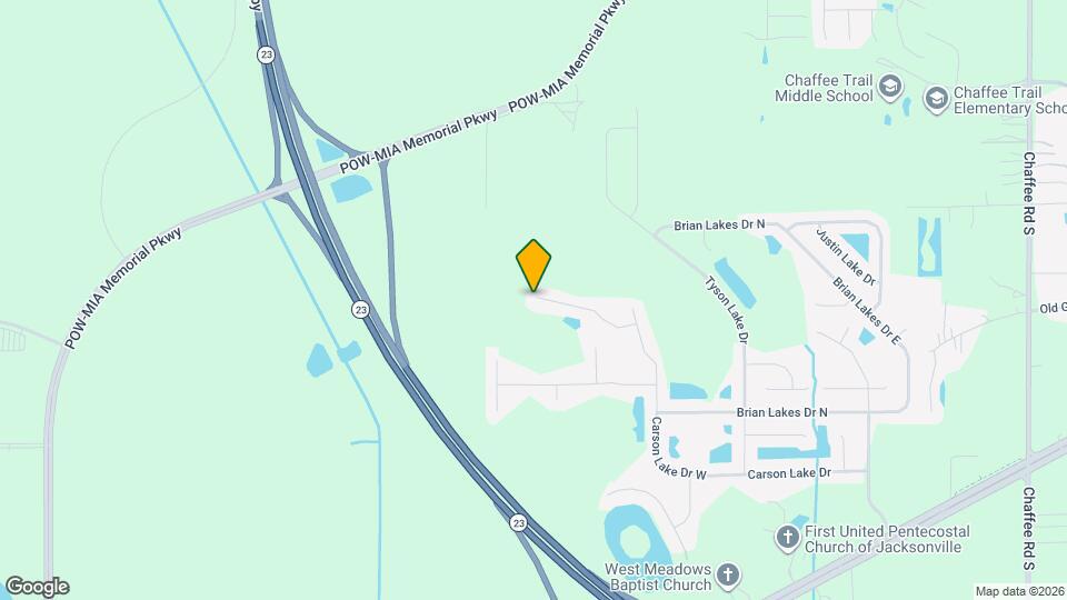 11814 Lindsey Lake Drive Map and Location Details