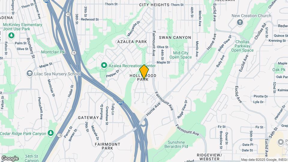 2437 Modesto St Map and Location Details