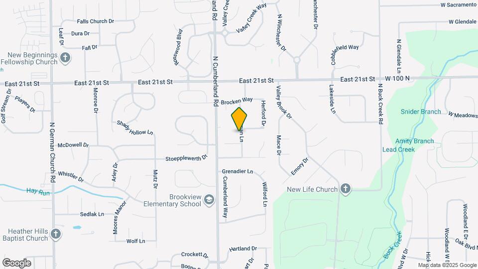 1850 Breman Ln Map and Location Details