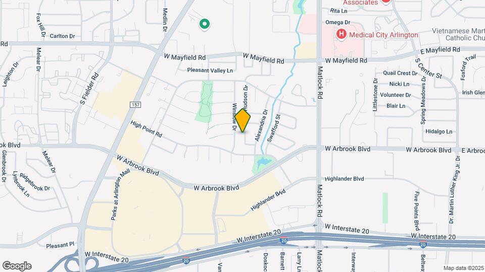 3614 Riverhead Dr Map and Location Details
