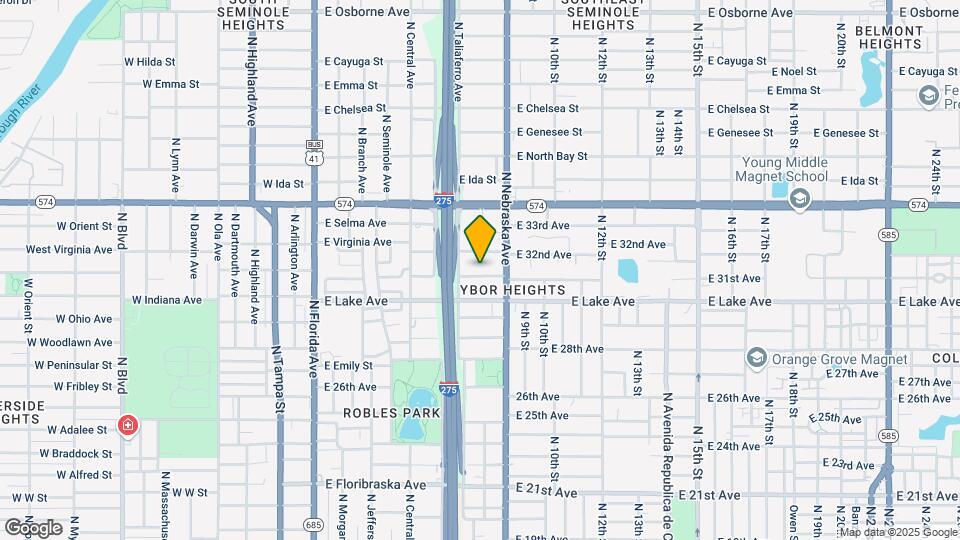 810 E Stratford Ave Map and Location Details