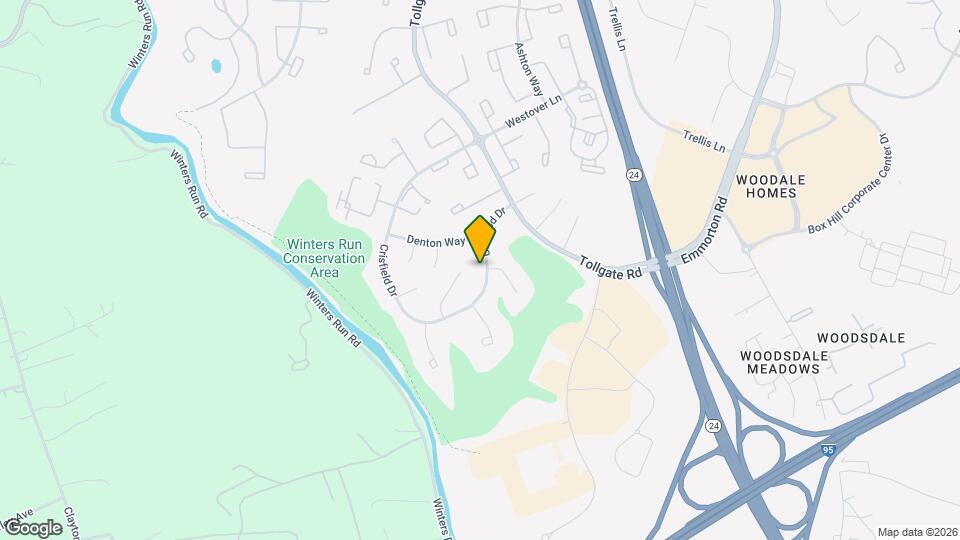 424 Crisfield Dr Map and Location Details