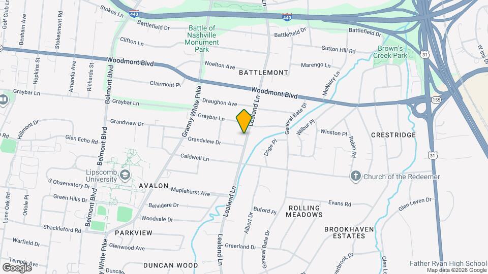 3705 Lealand Ln Map and Location Details