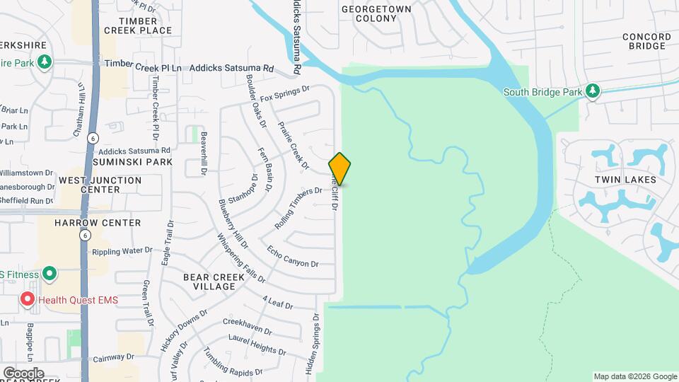 5054 Pine Cliff Dr Map and Location Details