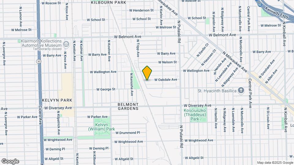 4159-4161 W Oakdale Ave Map and Location Details