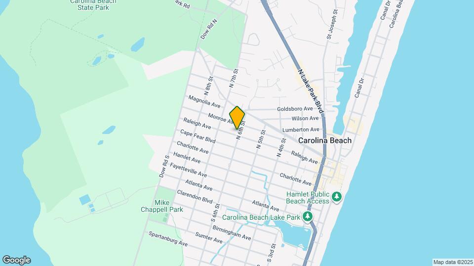 101 N 6th St Map and Location Details