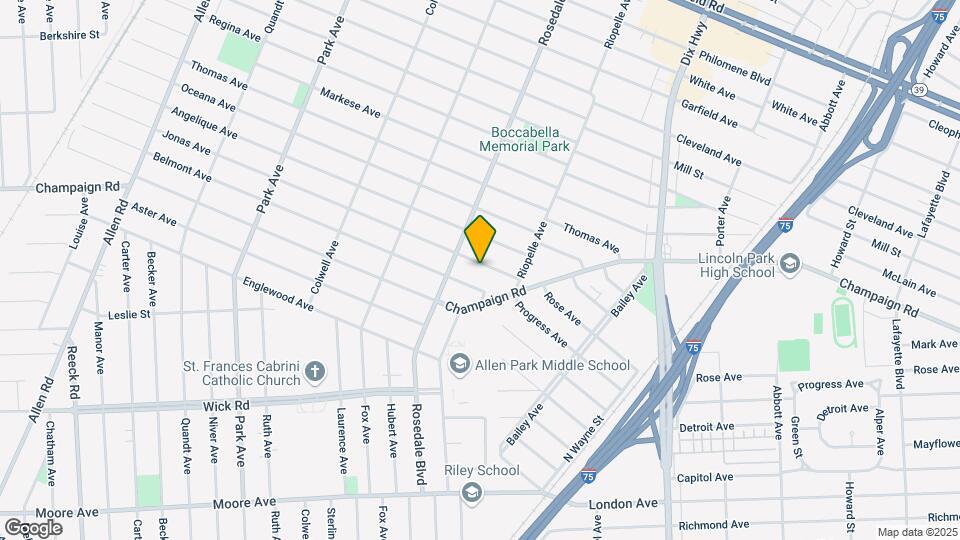 14593 Jonas Ave, Unit 1 Map and Location Details