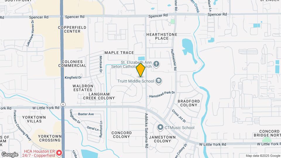 6611 Grove Field Ln Map and Location Details