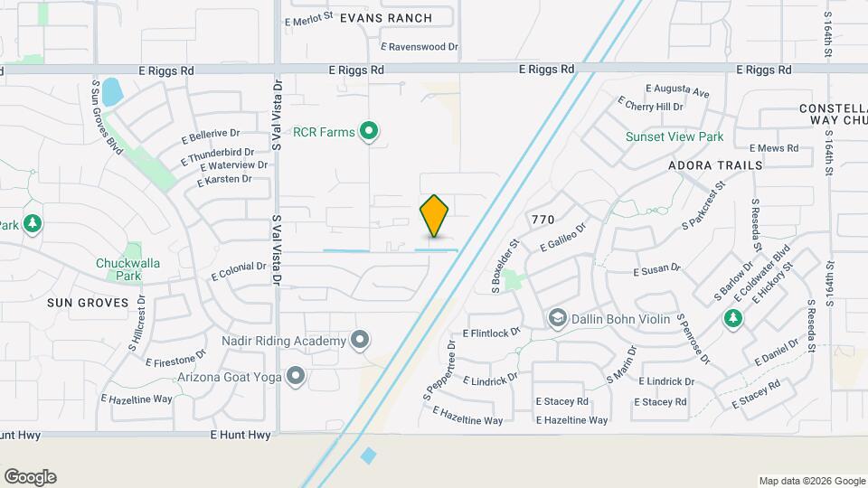 1949 E Bellflower Ct Map and Location Details