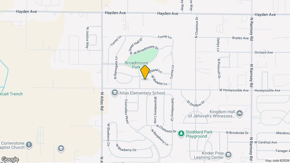 2743 W Porthill Ct Map and Location Details