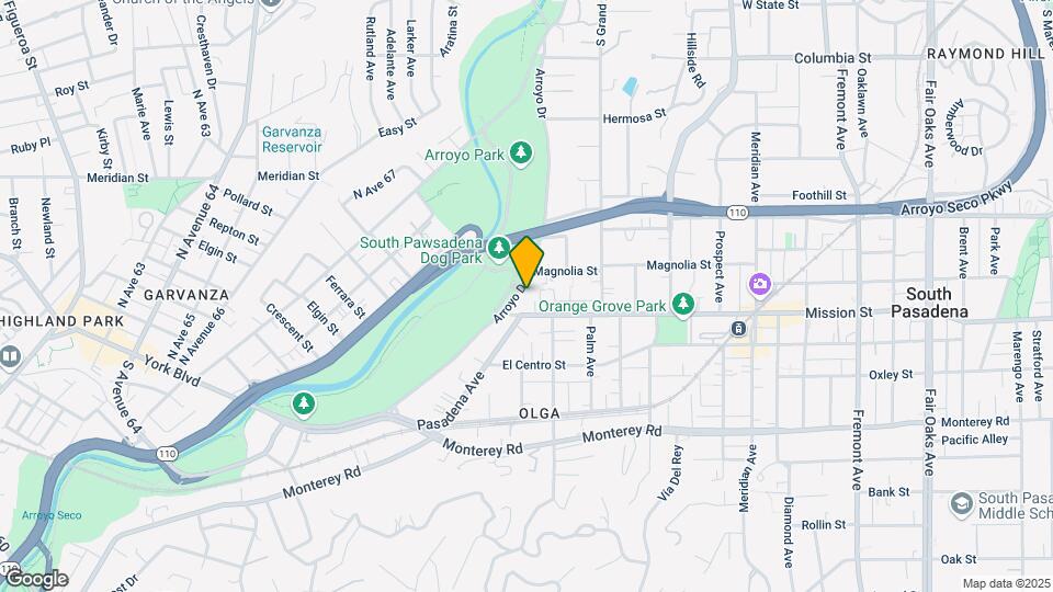 804 Arroyo Dr Map and Location Details