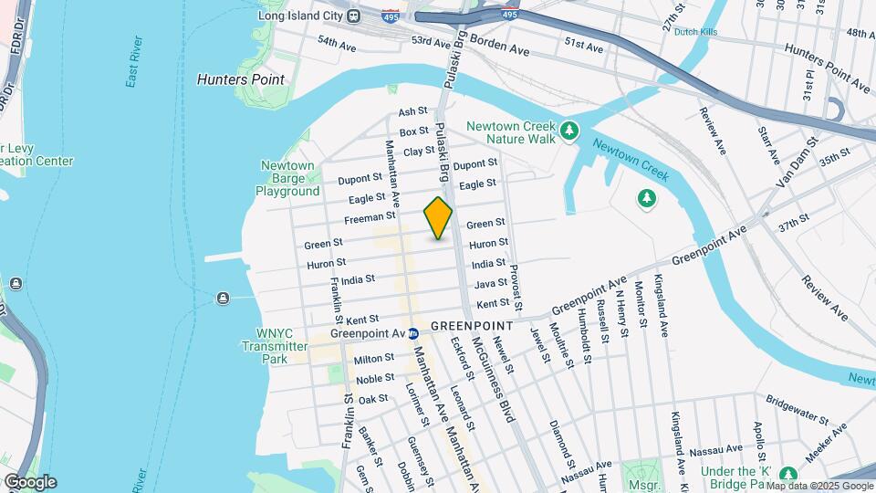 199 Huron St Map and Location Details