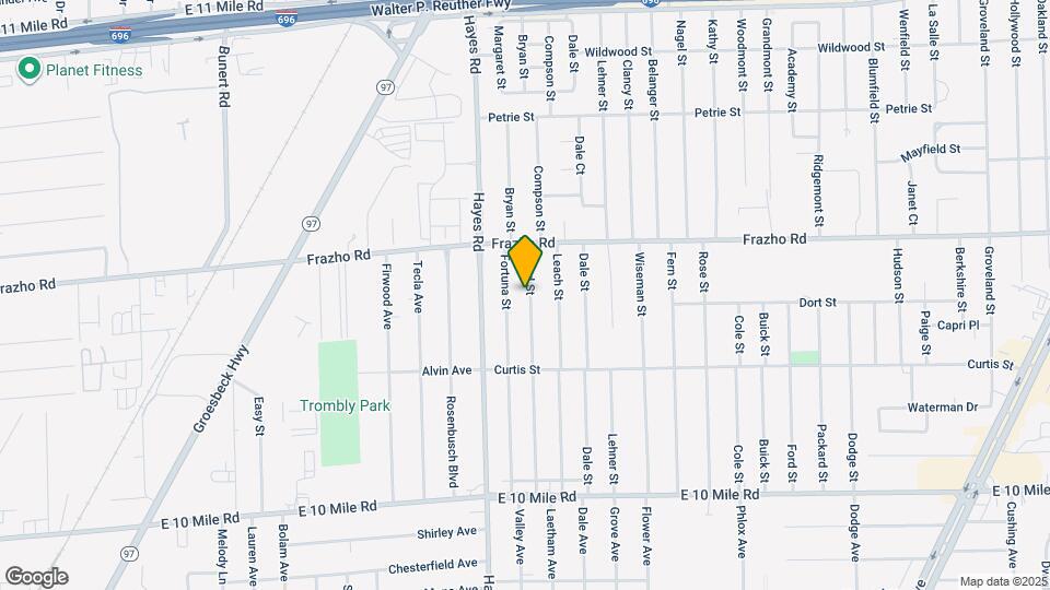 25821 Send St Map and Location Details