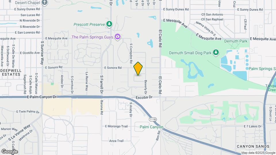 1545 Inca Cir Map and Location Details