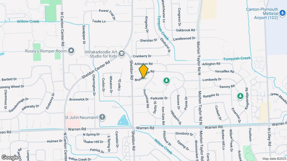 44227 Brandywyne Rd Map and Location Details