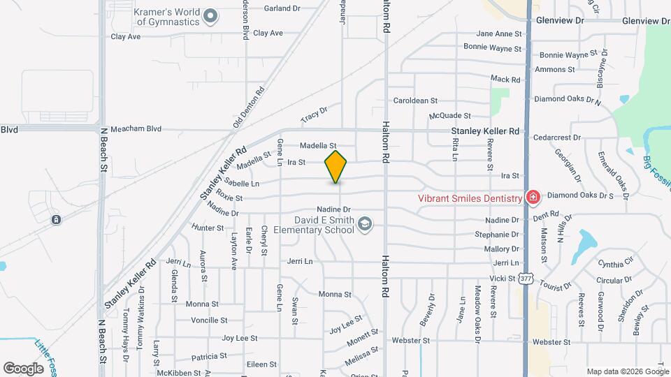 4929 Roxie St Map and Location Details